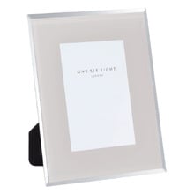 Cloud Grey Minerva Glass Photo Frame